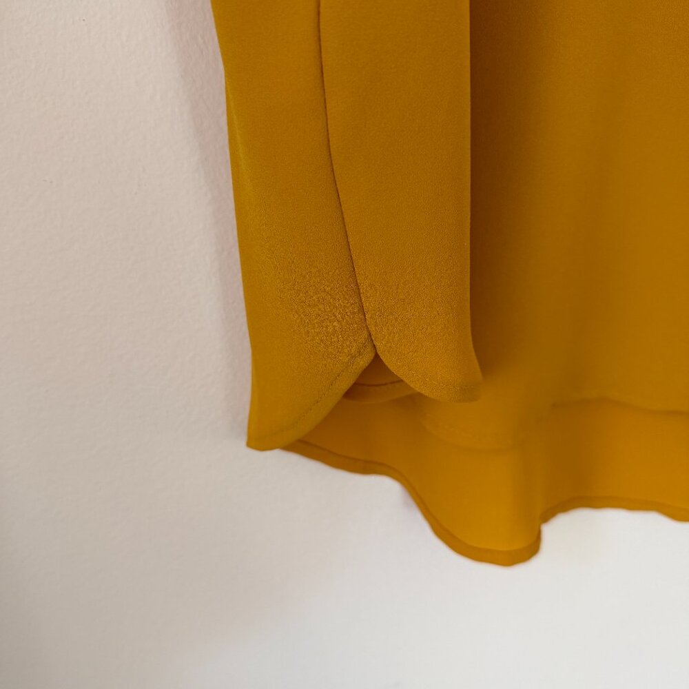 LOFT Petites Blouse with Tie Back - Picture 4 of 7